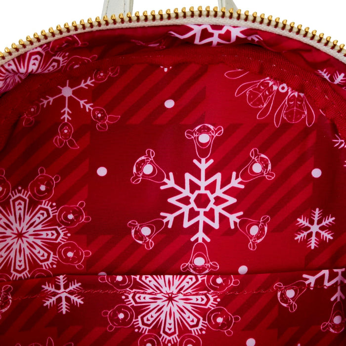 Loungefly Disney Winnie the Pooh and Friends Christmas Greetings Mini Backpack, Multi, Mini