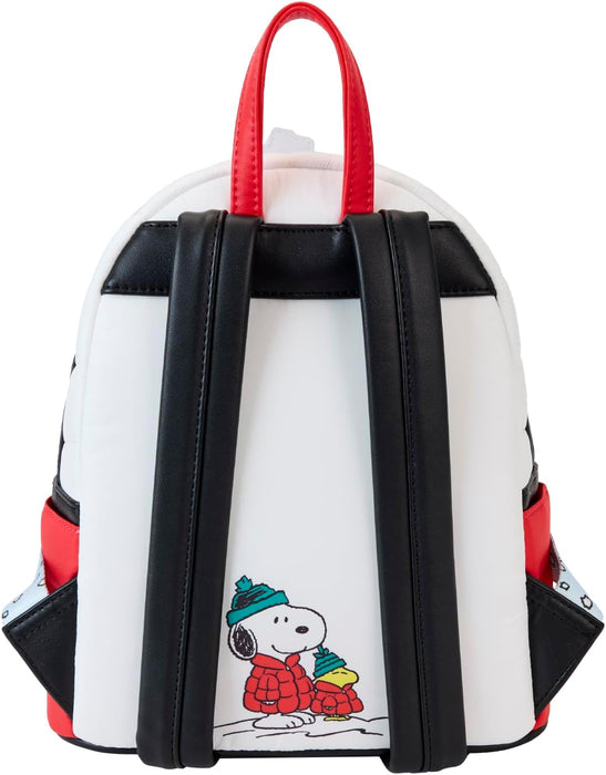 Loungefly Peanuts Snoopy Snow Day Mini Backpack, Multi