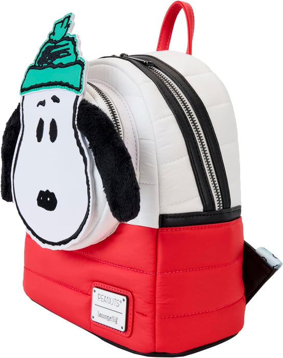 Loungefly Peanuts Snoopy Snow Day Mini Backpack, Multi