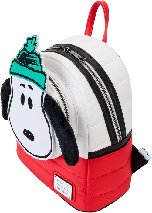 Loungefly Peanuts Snoopy Snow Day Mini Backpack, Multi