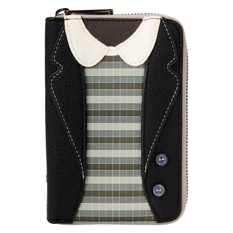 Loungefly Warner Bros Beetlejuice 2 Zip Around Wallet Black/Charcoal