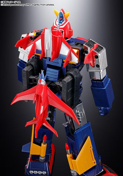 BANDAI Super Electromagnetic Machine Voltes V figurine Diecast Soul of Chogokin GX31-SP 25 cm, BTN66485-3