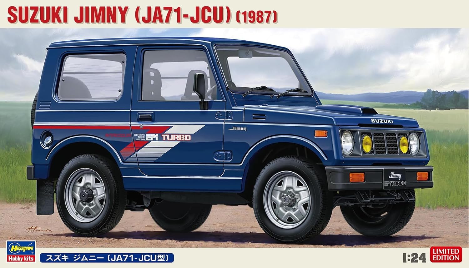 Hasegawa 120116 620703 1/24 Suzuki Jimy, meerkleurig