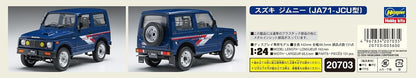 Hasegawa 120116 620703 1/24 Suzuki Jimy, meerkleurig