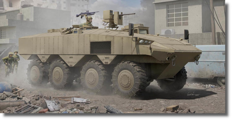 Hobby Boss 84509 - IDF Eitan Wheeled APC 1/35 - Kit di modellismo in plastica