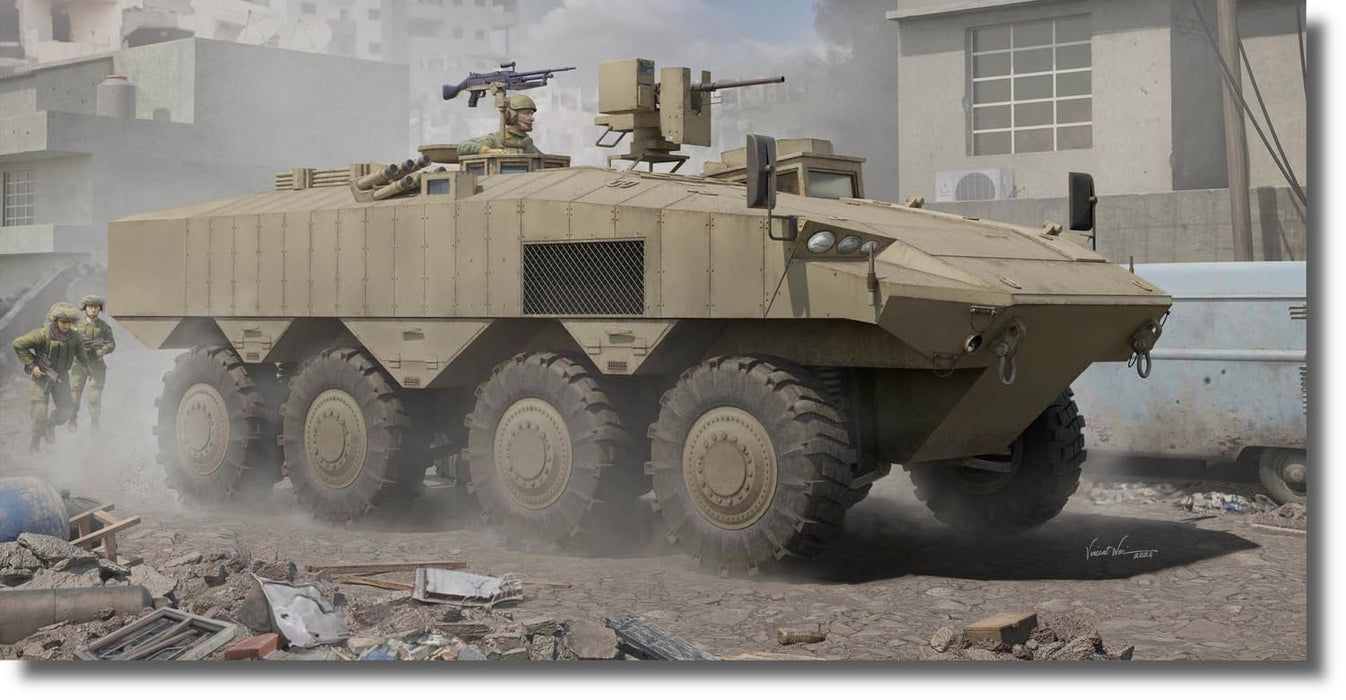 Hobby Boss 84509 - IDF Eitan Wheeled APC 1/35 - Kit di modellismo in plastica