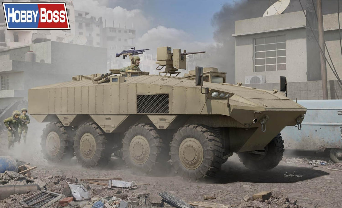 Hobby Boss 84509 - IDF Eitan Wheeled APC 1/35 - Kit di modellismo in plastica