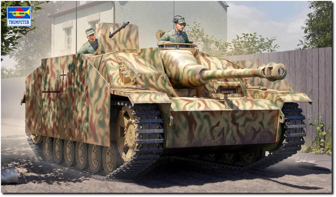 Trumpeter 00946 1/16 Duitse III aanvalspistool G type 1943 massaproductie plastic model
