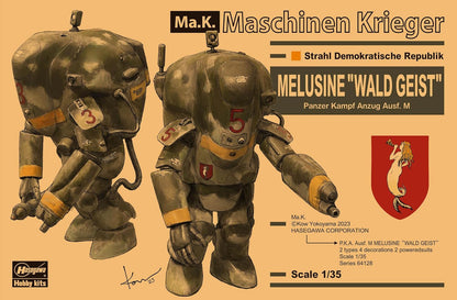 Hasegawa - 1/35 Ma.k. P.k.a. M Melusine Wald Geist 2x 64128