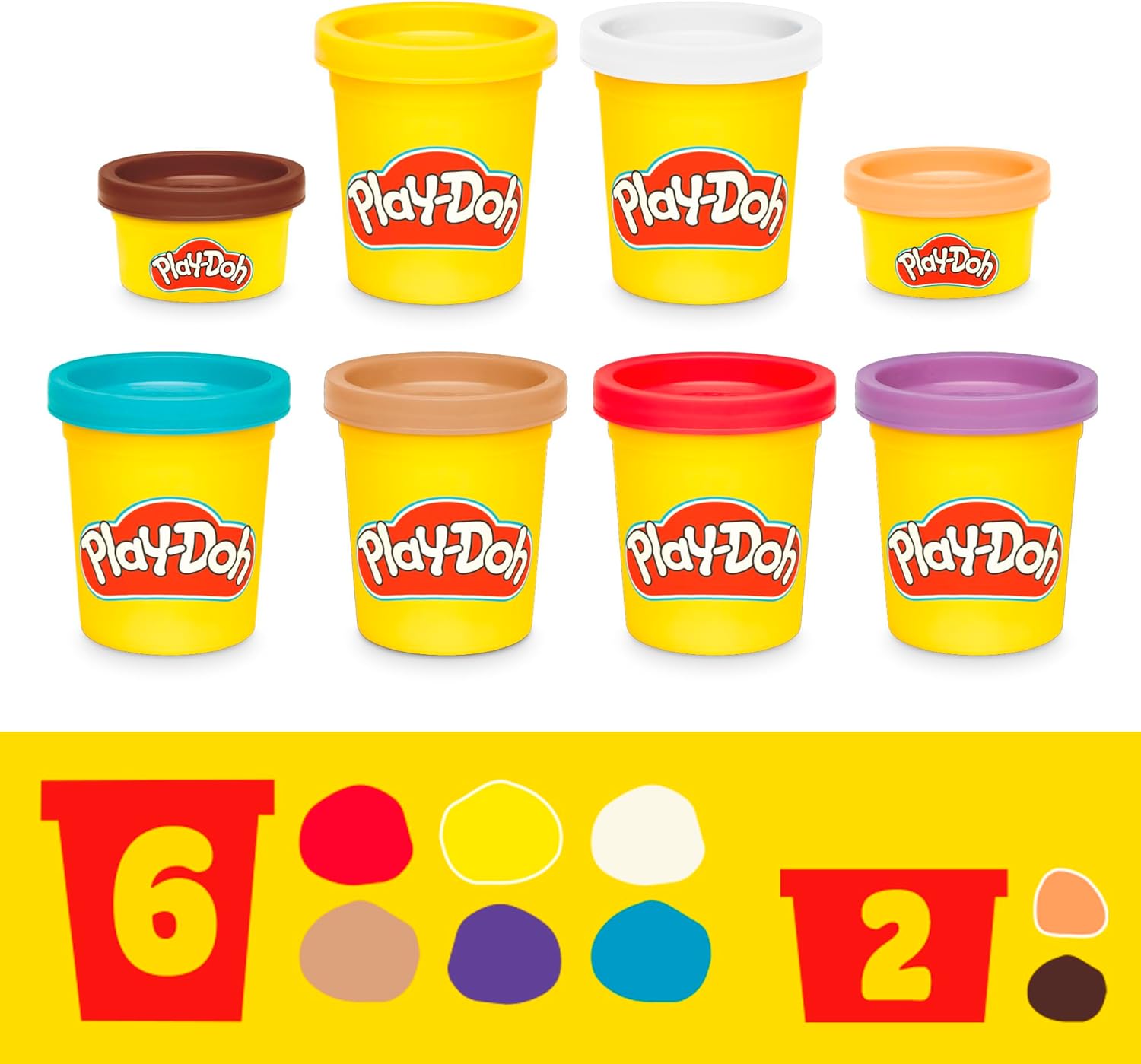 Play-Doh Bluey Gaat Kamperen Speel Set - 6 Kleipotjes