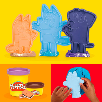 Play-Doh Bluey Gaat Kamperen Speel Set - 6 Kleipotjes