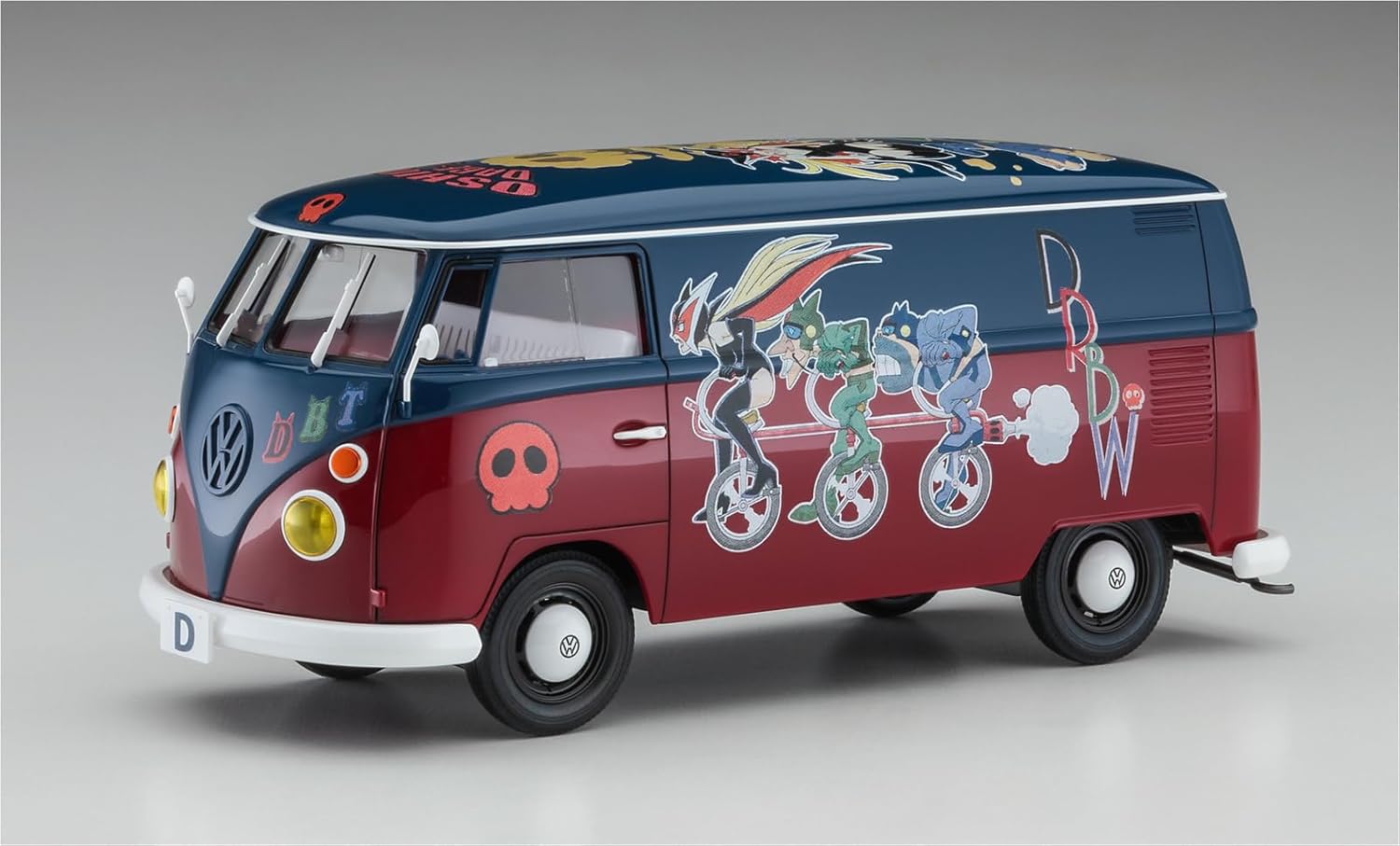 Hasegawa 120116 652757 1/24 Time Bokan Yattermann: VW Type 2, Dronbo versnelling