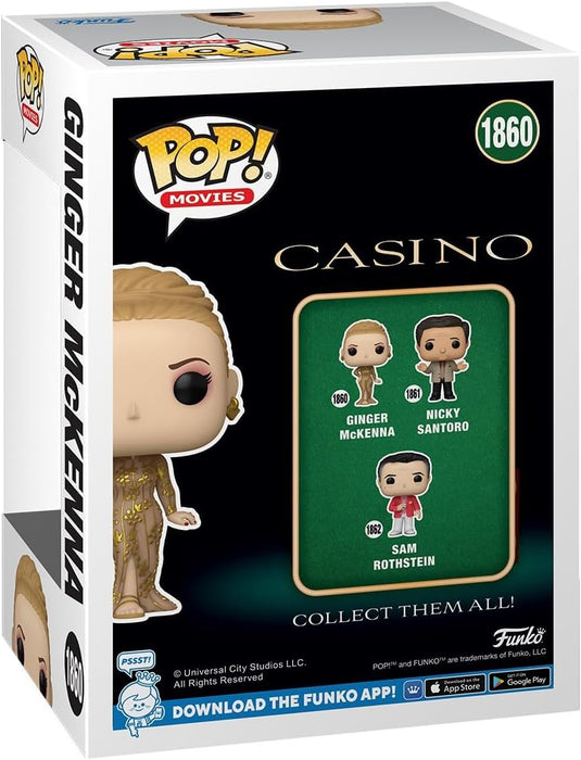 Funko POP! Movies: Casino – Ginger McKenna - Collectable Vinyl Figure - Gift Idea - Official Merchandise - Toys for Kids & Adults - Movies Fans - Model Figure for Collectors and Display