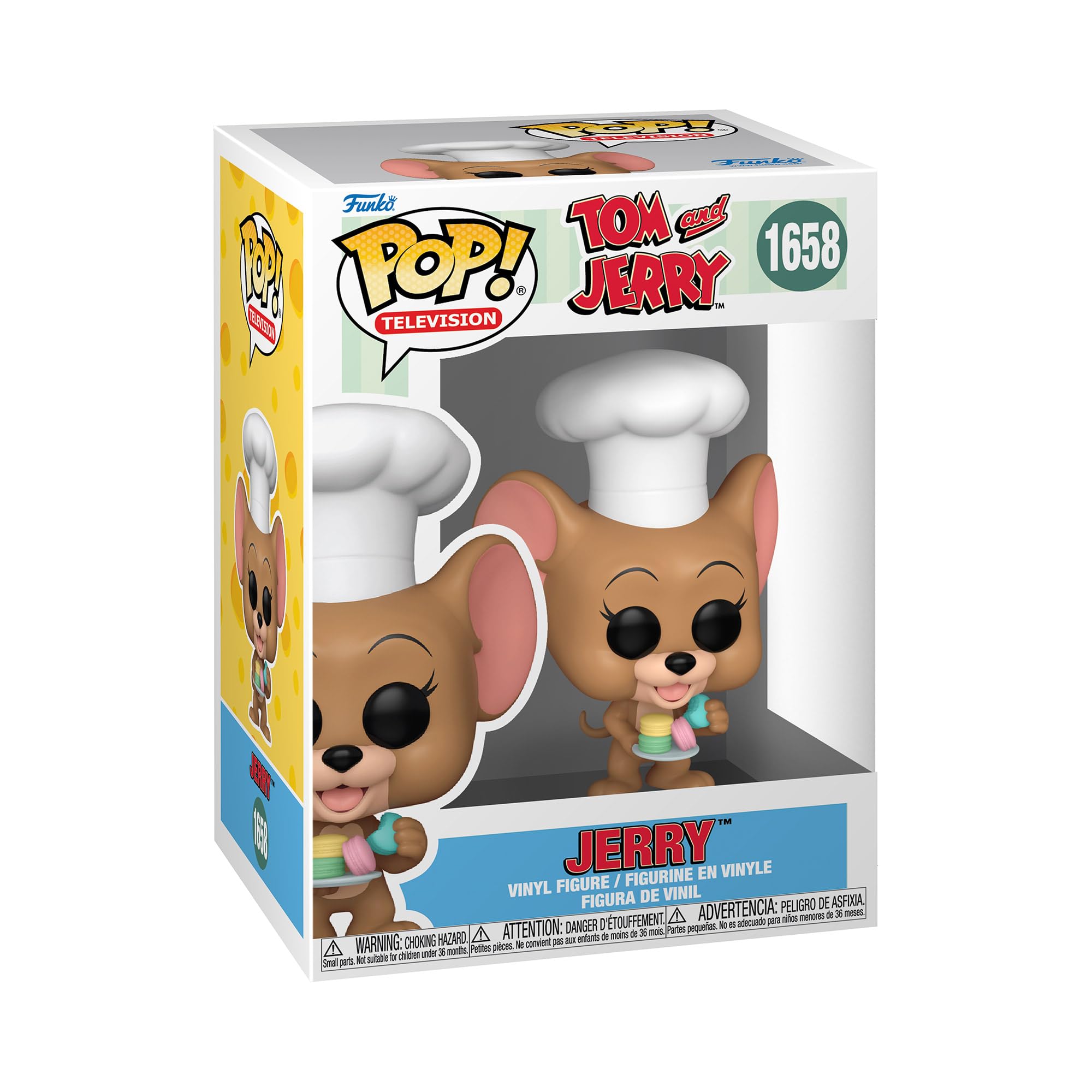Funko POP! TV: Tom & Jerry - Jerry - Tom and Jerry - Collectable Vinyl Figure - Gift Idea - Official Merchandise - Toys for Kids & Adults - TV Fans - Model Figure for Collectors and Display