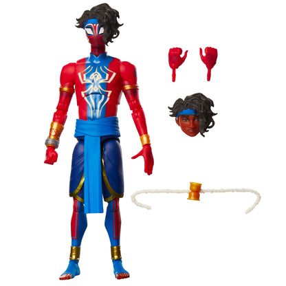 Marvel Legends Series Pavitr Prabhakar, Spider-Man: Across the Spider-Verse Collectible 6 Inch Action Figure