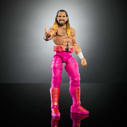 WWE Mattel Elite Collection Action Figure & Accessories, Premium Live Event Seth “Freakin” Rollins Set, WrestleMania with Howard Finkel Build-A-Figure Parts, JCJ51