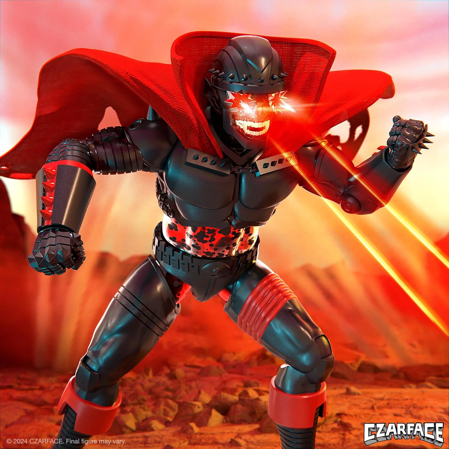 Super7 ULTIMATES! Czarface Czar Noir - 7" Czarface Action Figure with Accessories Hip Hop Collectibles and Retro Toys