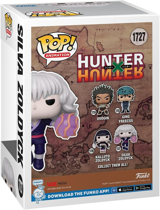 Funko Pop! Animation: HxH - Silva Zoldyck - Hunter X Hunter (HXH) - Collectable Vinyl Figure - Gift Idea - Official Merchandise - Toys for Kids & Adults - Anime Fans - Model Figure for Collectors