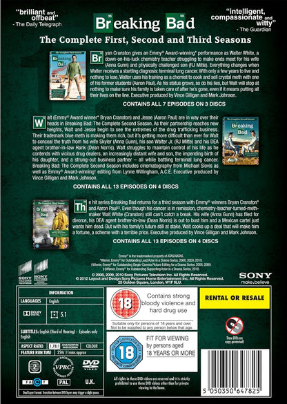 Breaking Bad - Season 1-3