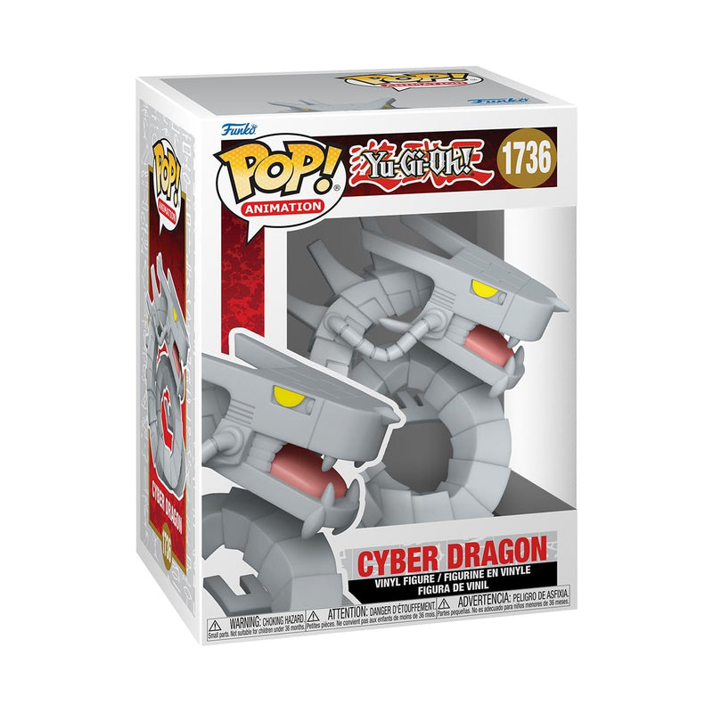 Funko POP! Animation: YGO - Cyber Dragon - Yu-Gi-Oh! - Collectable Vinyl Figure - Gift Idea - Official Merchandise - Toys for Kids & Adults - Anime Fans - Model Figure for Collectors and Display