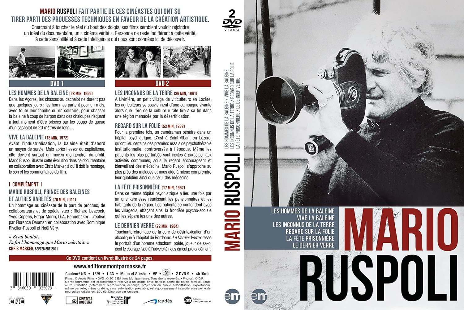 Mario ruspoli - 2 DVD