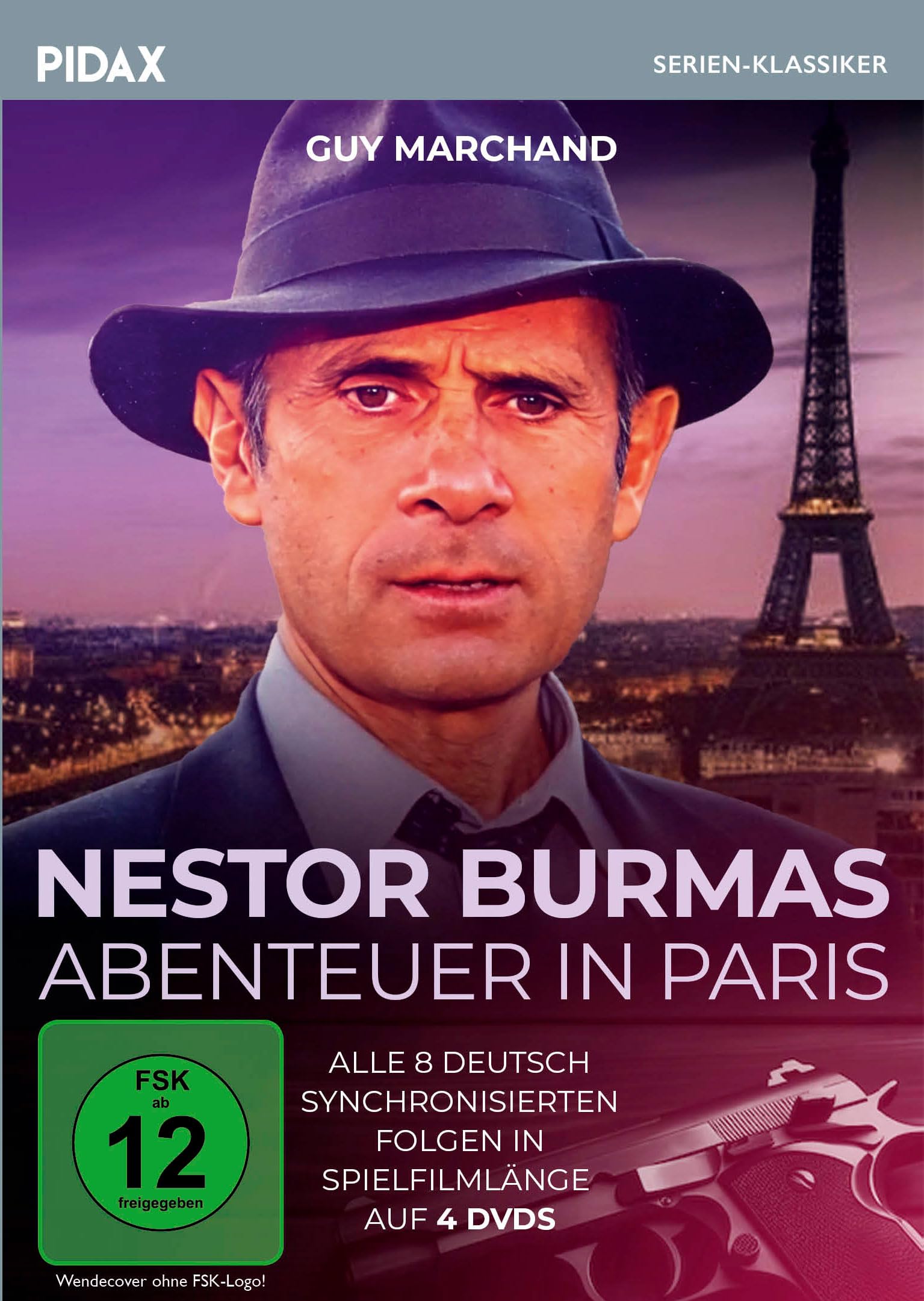 Nestor Burmas Abenteuer in Paris / Alle 8 deutsch synchronisierten Folgen der Krimiserie nach den Romanen von Léo Malet (Pidax Serien-Klassiker)