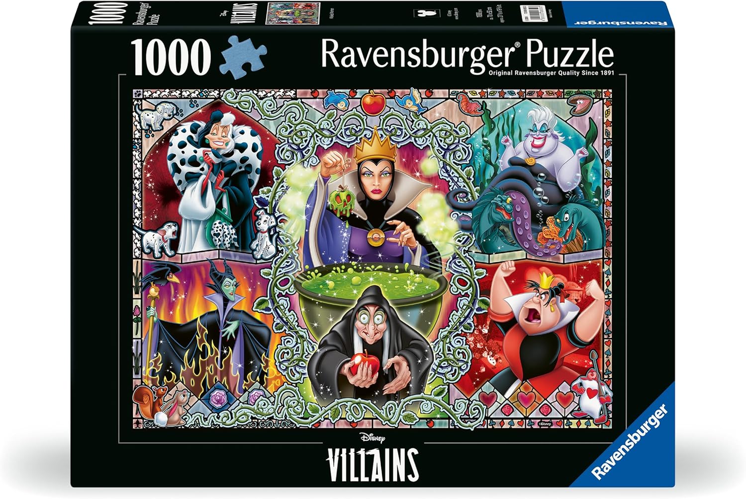 Ravensburger Disney Wicked Women 1000 Piece Jigsaw Puzzles for Adults and Kids Age 12 Years Up - Villainous