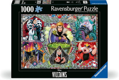 Ravensburger Disney Wicked Women 1000 Piece Jigsaw Puzzles for Adults and Kids Age 12 Years Up - Villainous