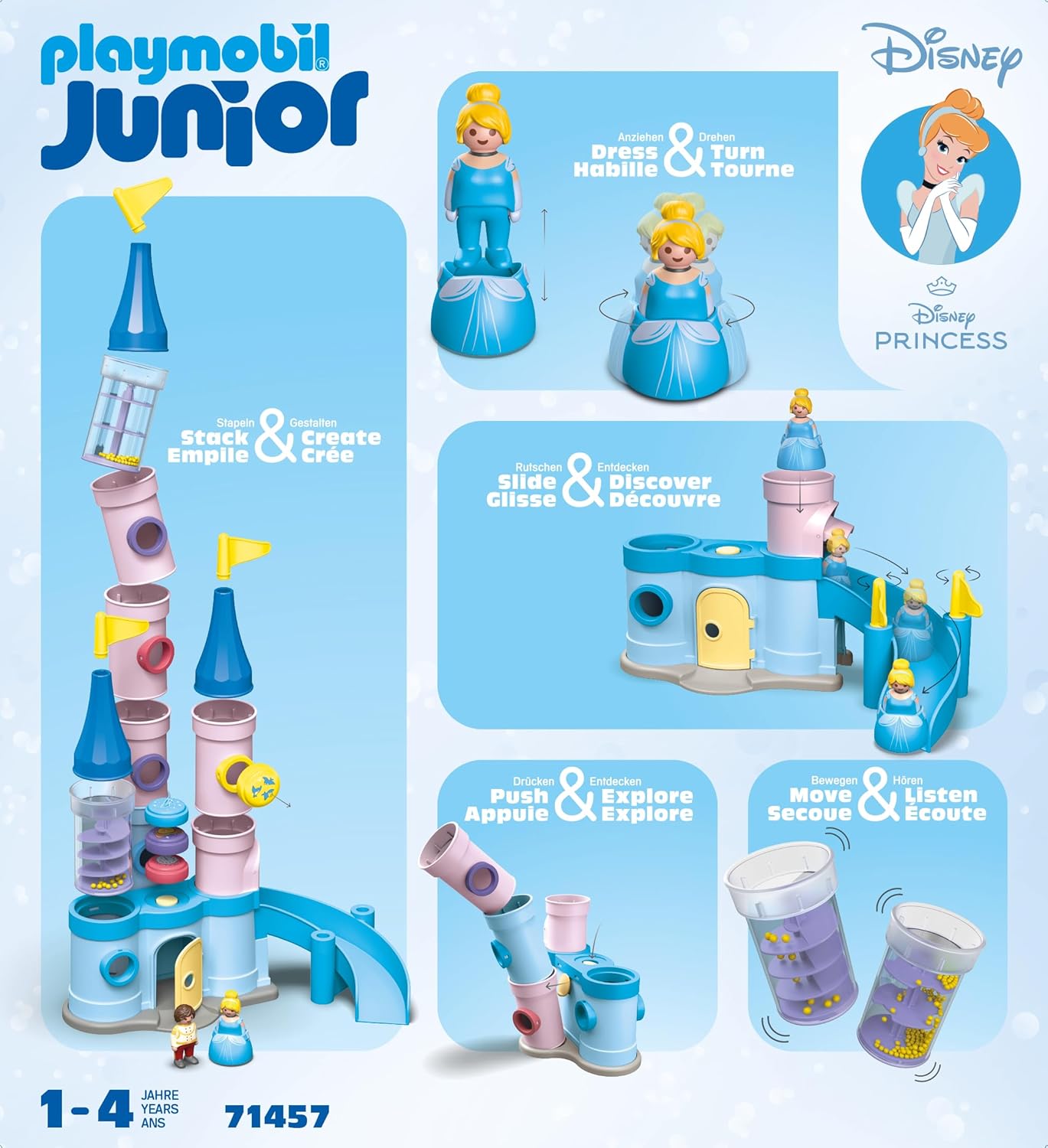 Playmobil Junior & Disney: Assepoesterkasteel