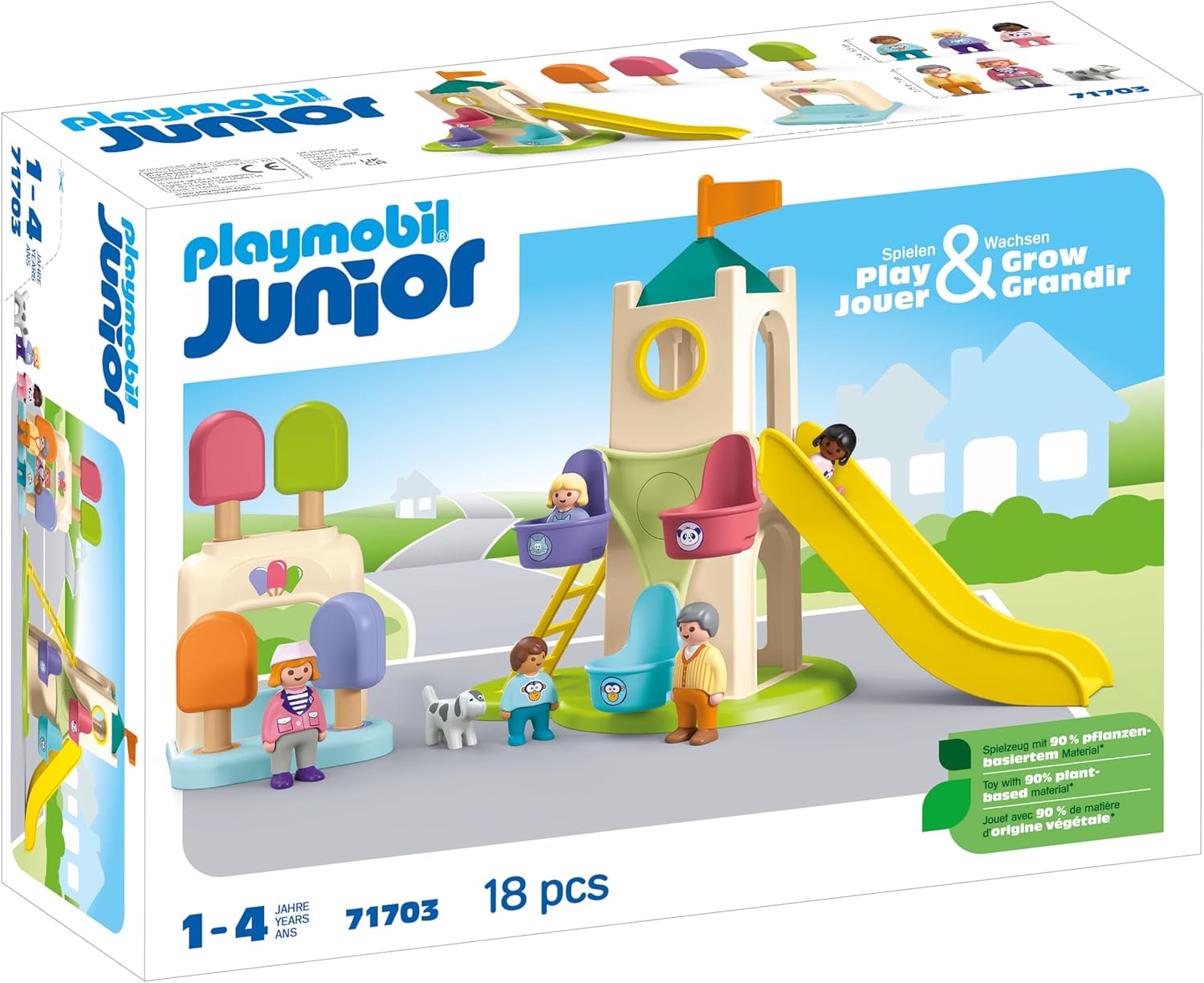 Playmobil - Junior: Adventure Tower With Ice Cream Booth (71703)
