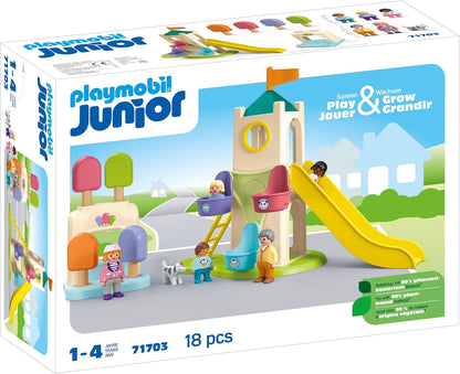 Playmobil - Junior: Adventure Tower With Ice Cream Booth (71703)