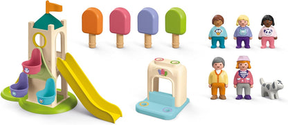 Playmobil - Junior: Adventure Tower With Ice Cream Booth (71703)