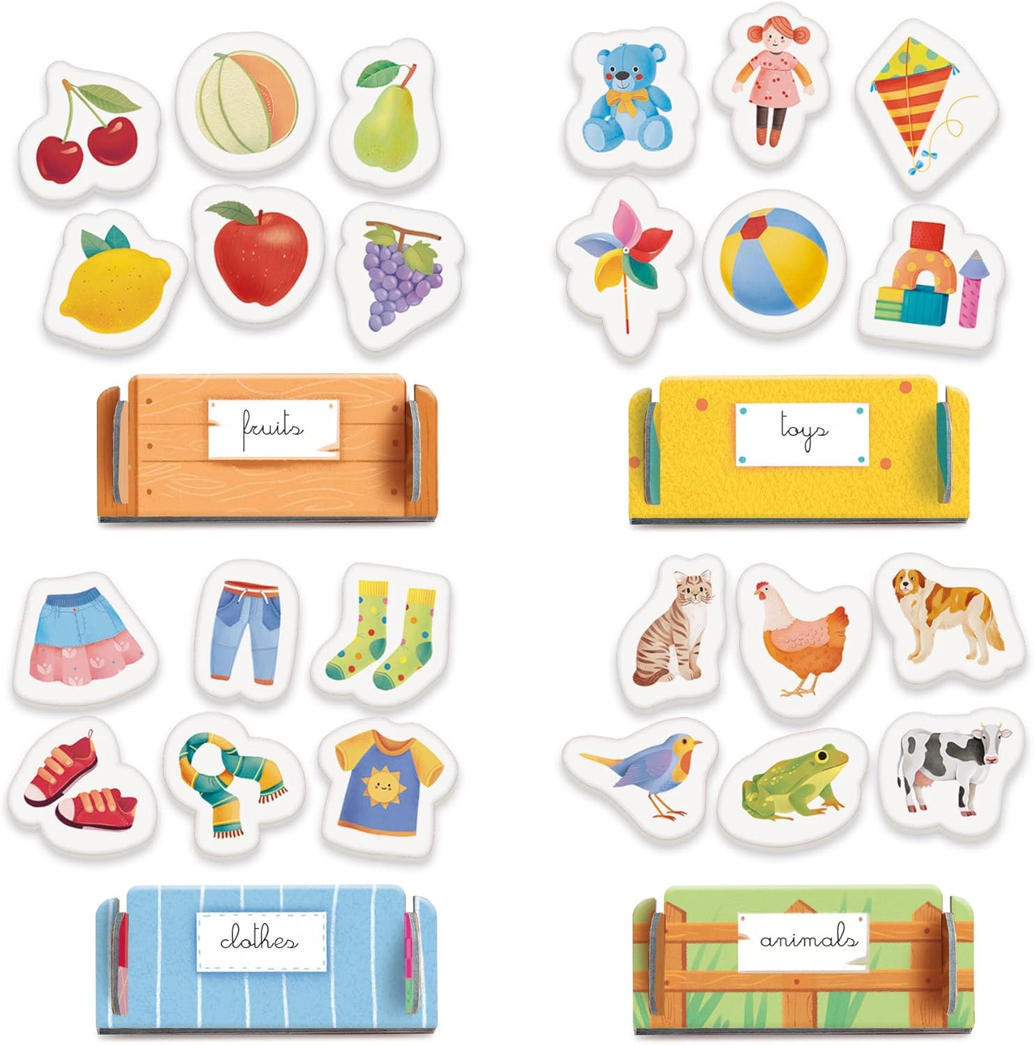 Clementoni - Sapientino Primo Montessori 3 Years, Educational Game for Learning, English Flashcards for Children, Language Development, Learning Made in Italy, 16868, Multi-Colour