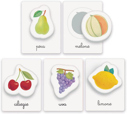 Clementoni - Sapientino Primo Montessori 3 Years, Educational Game for Learning, English Flashcards for Children, Language Development, Learning Made in Italy, 16868, Multi-Colour