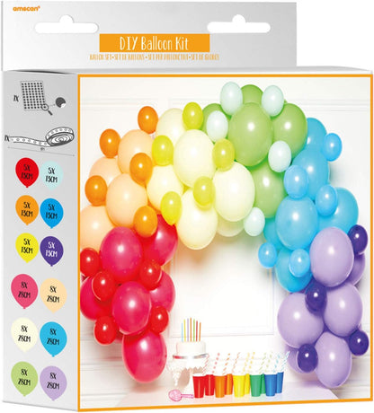 Amscan: Diy Balloon Garland Rainbow 78 Balloons