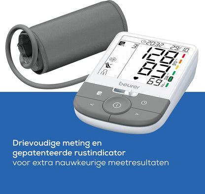 Beurer - Upper Arm Blood Pressure Monitor Bm 53 - 5 Years Warranty