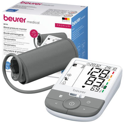 Beurer - Upper Arm Blood Pressure Monitor Bm 53 - 5 Years Warranty