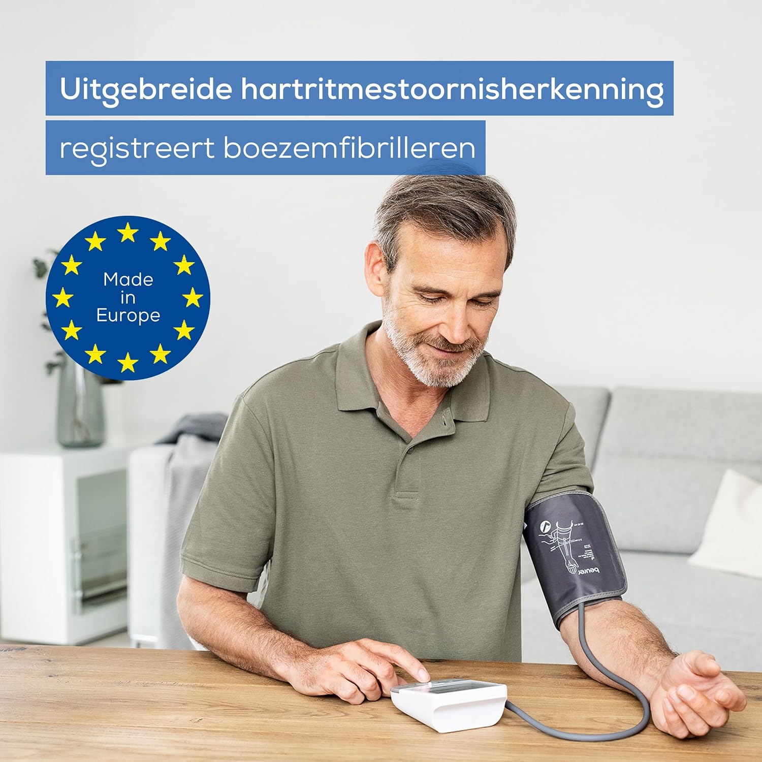 Beurer - Upper Arm Blood Pressure Monitor Bm 53 - 5 Years Warranty