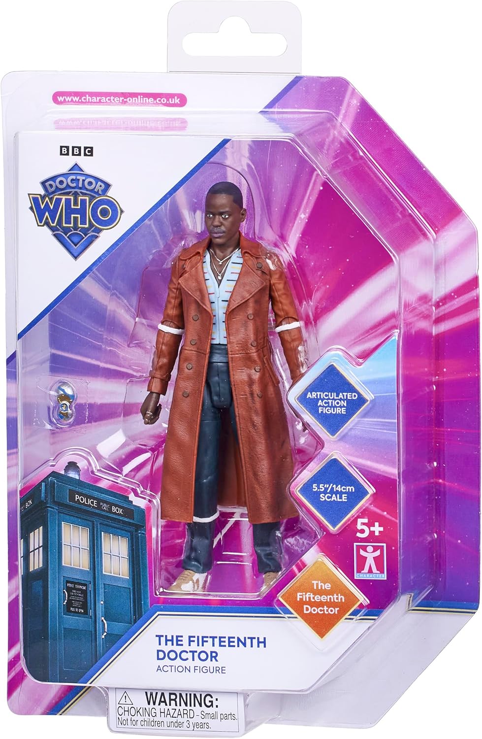 Doctor Who Fifteenth Doctor Action Figure Official merchandise