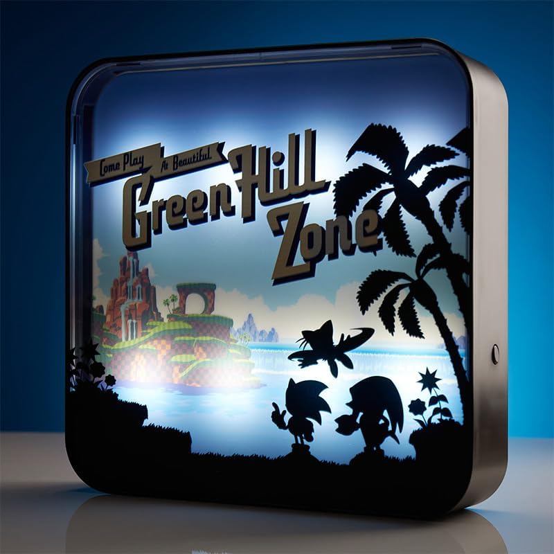 SONIC THE HEDGEHOG ACRYLIC LAMP