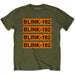 Blink-182: Log Repeat (T-Shirt Unisex Tg. L)