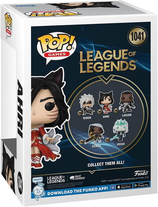 Funko POP! Games: LOL - Ahri - League Of Legends - Collectable Vinyl Figure - Gift Idea - Official Merchandise - Toys for Kids & Adults - Video Games Fans - Model Figure for Collectors and Display