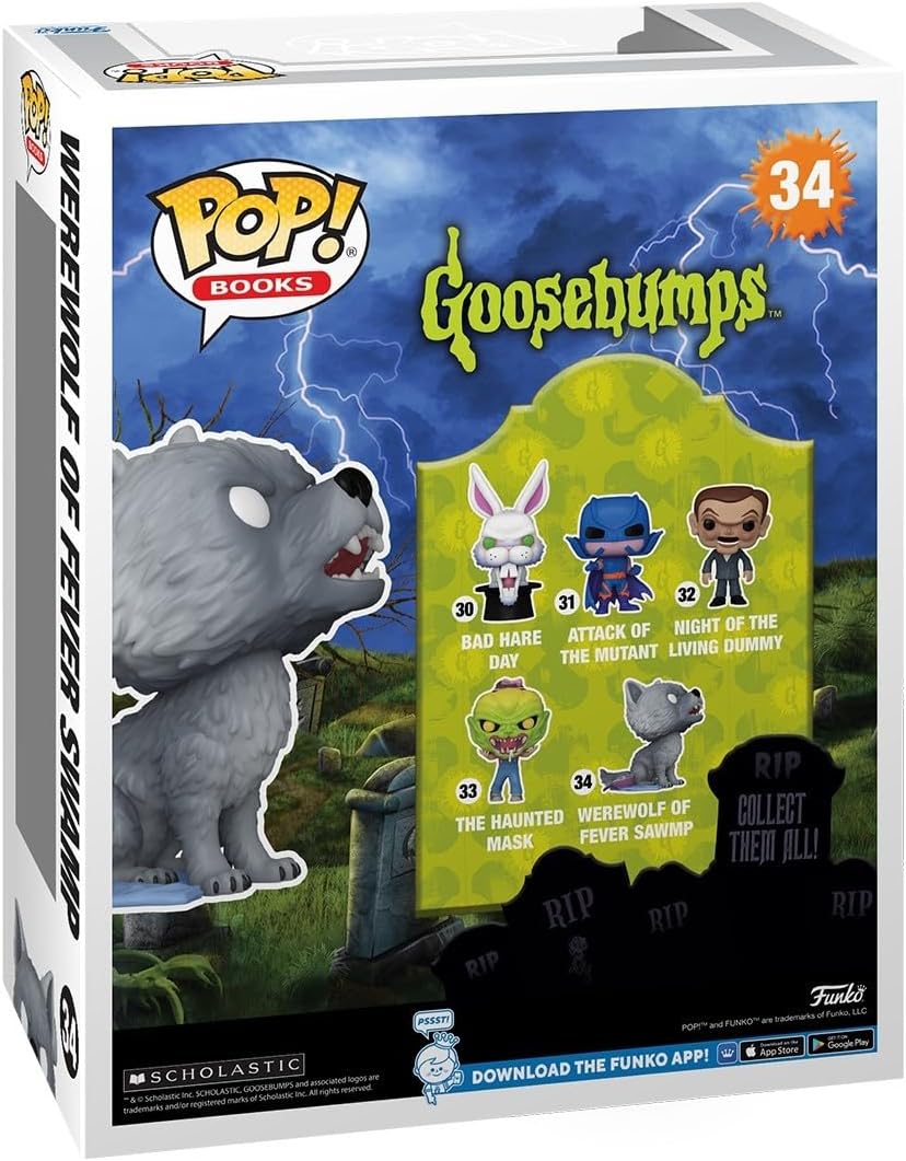 Funko Pop! Covers: Gbs – Ww the Warewolf Of Fever Swamp Fever Swamp - Goosebumps - Collectable Vinyl Figure - Gift Idea - Official Merchandise - Toys for Kids & Adults - Movies Fans