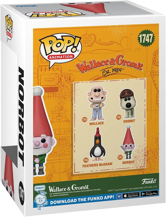 Funko POP! Movies: Wallace & Gromit - Norbot - Collectable Vinyl Figure - Gift Idea - Official Merchandise - Toys for Kids & Adults - Movies Fans - Model Figure for Collectors and Display
