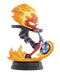 DIAMOND SELECT TOYS Marvel - Statuetta animata Ghost Rider, 11 cm