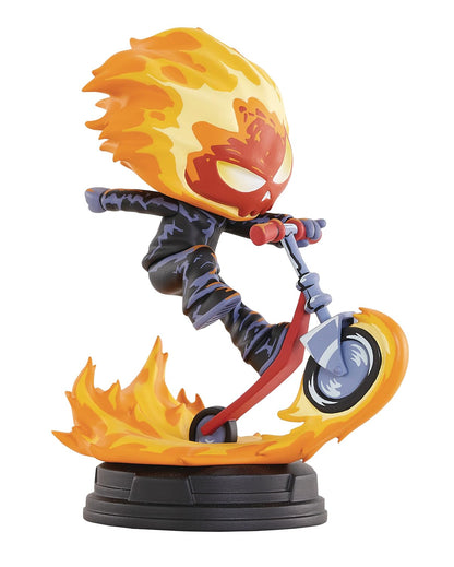 DIAMOND SELECT TOYS Marvel - Statuetta animata Ghost Rider, 11 cm