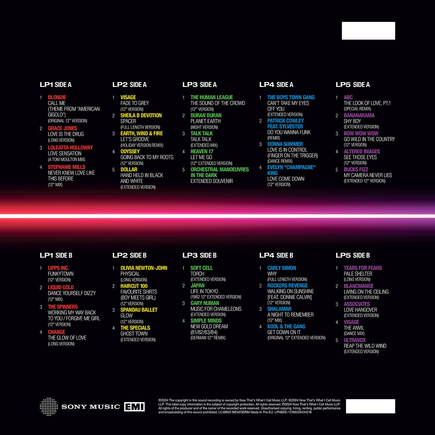 NOW 12" 80s: Volume One - 1980-1982