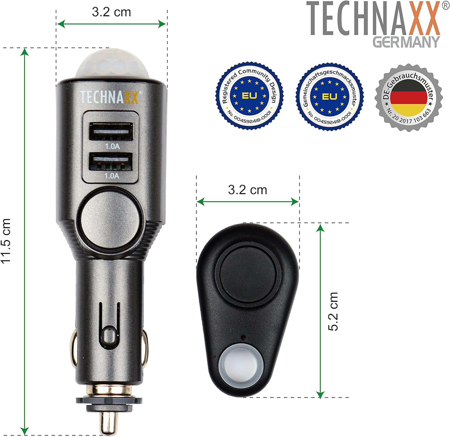 Technaxx - Tx-100 - Universal Mobile & Auto Alarm