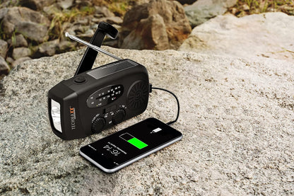 Technaxx - Hand Crank & Solar Radio - Tx-238