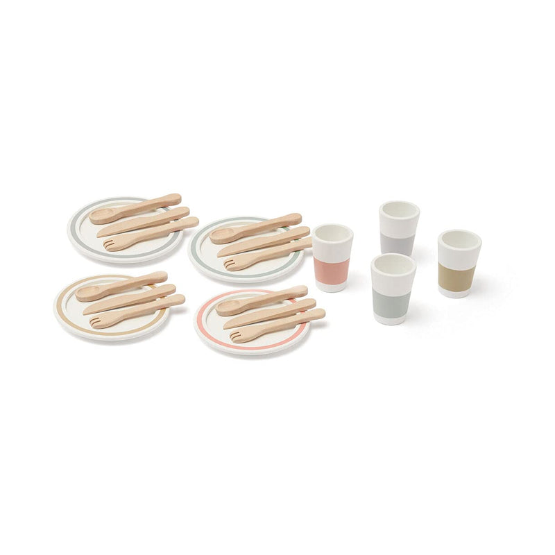 Kids Concept - Serviesset voor 4 personen keukengerei, meerkleurig (1000565